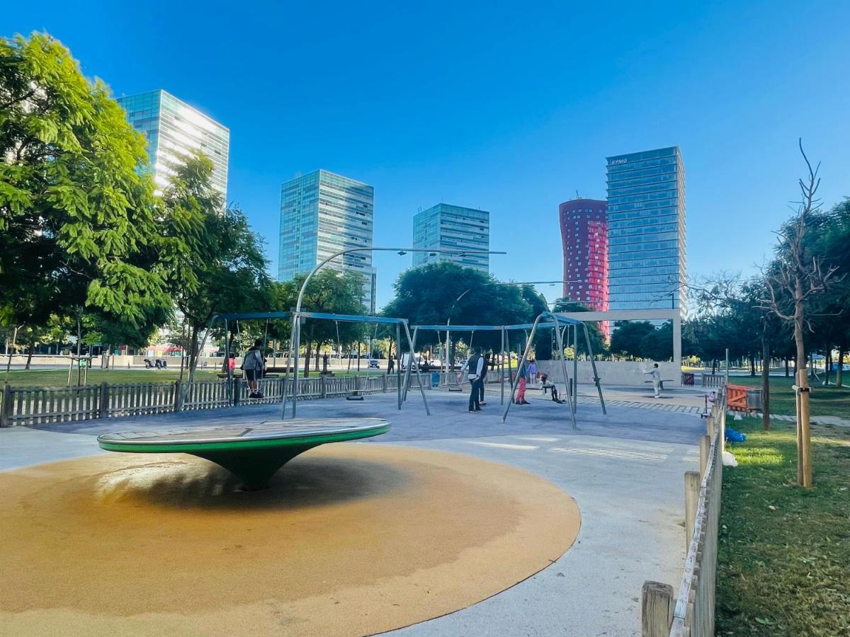 Fira De Barcelona City View Apartment With Garage Parking 略夫雷加特河畔奥斯皮塔莱特 外观 照片