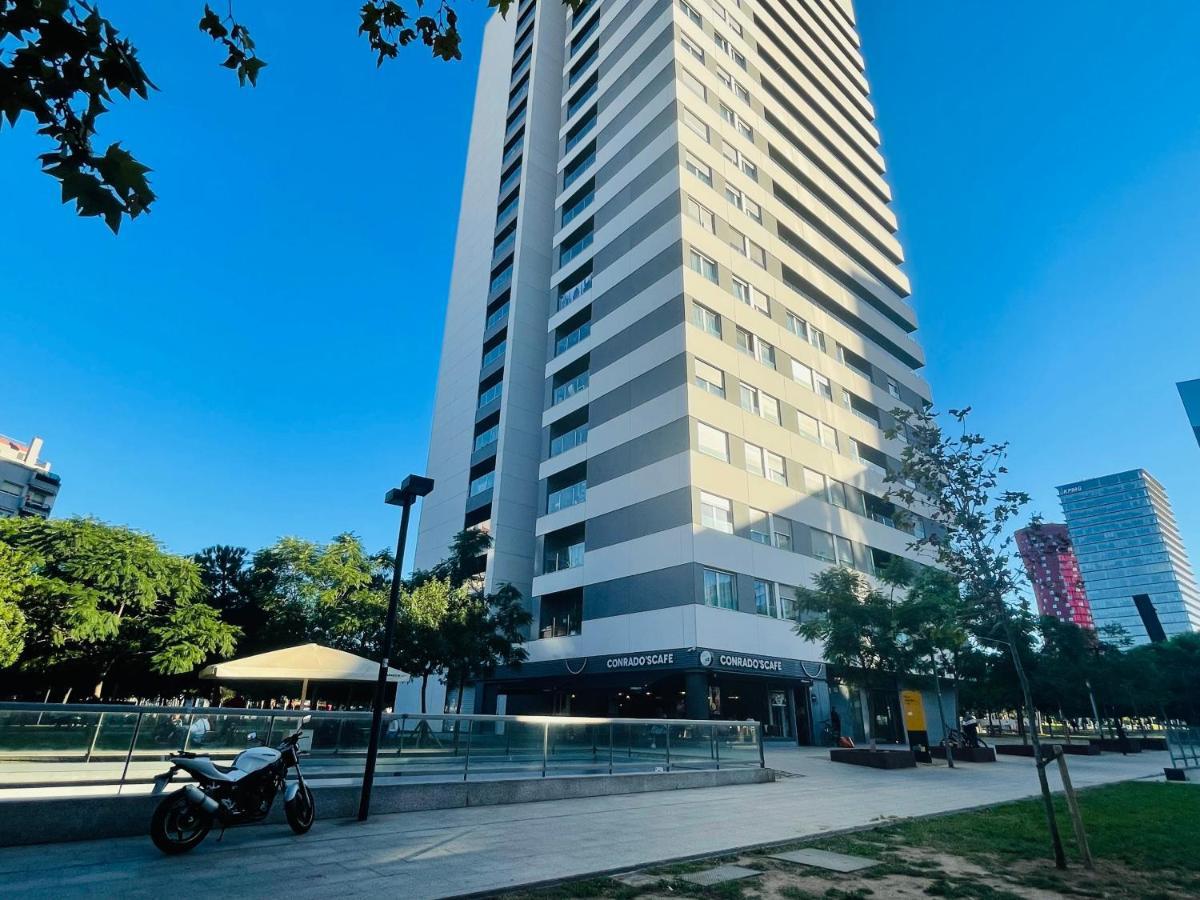 Fira De Barcelona City View Apartment With Garage Parking 略夫雷加特河畔奥斯皮塔莱特 外观 照片